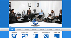 Desktop Screenshot of conceptosgrupocreativo.com